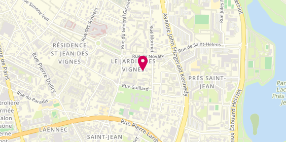 Plan de Entreprise Andre Galland, 65 Bis Rue Morinet, 71100 Chalon-sur-Saône