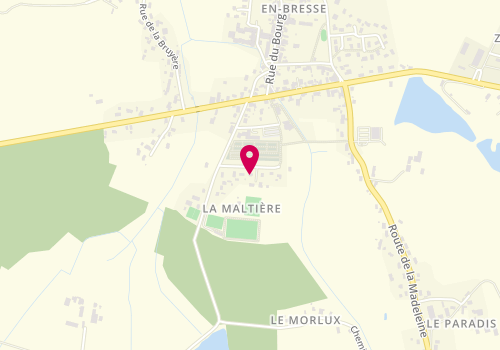 Plan de Js Chassagne, La Malti Re 20 Route Ouroux, 71620 Saint-Martin-en-Bresse