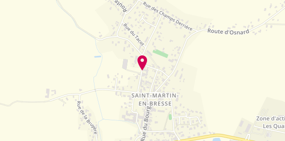 Plan de Briset Pere et Fils, 6 Route de Saint-Maurice, 71620 Saint-Martin-en-Bresse