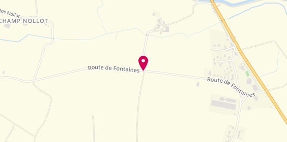 Plan de BMB Construction, Route de Fontaines, 71150 Farges-lès-Chalon