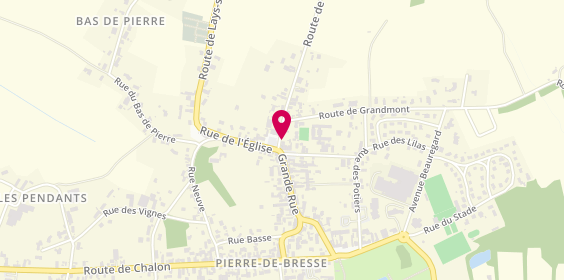Plan de Entreprise Briset Gérard, 4 Place Mairie, 71270 Navilly