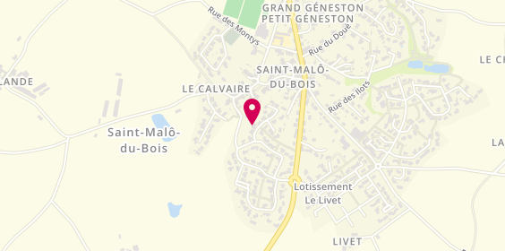Plan de Barré Aménagement TP, 16 Rue des Acacias, 85590 Saint-Malô-du-Bois