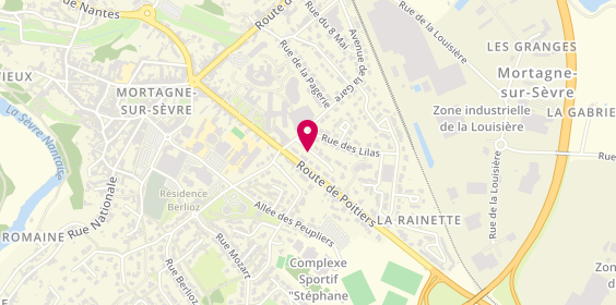 Plan de Migout, 54 Rue de Maunit, 85290 Mortagne-sur-Sèvre