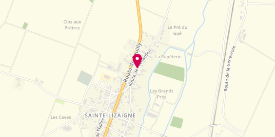 Plan de De Roger, 20 Route de l'Echardon, 36260 Sainte-Lizaigne