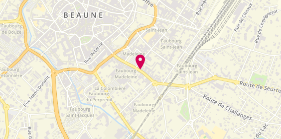 Plan de M.M.C Construction Agence de Beaune, 31 Rue du Faubourg Madeleine, 21200 Beaune