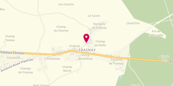 Plan de FOUCARD Nicolas, Frasnay 1 Champ de Chaume, 58110 Châtillon-en-Bazois