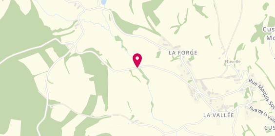 Plan de Roger Reolon, Route d'Anost, 71550 Cussy-en-Morvan