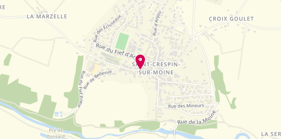 Plan de Entreprise Mabit, Zone Artisanale de la Biode, 49230 Saint-Crespin-sur-Moine
