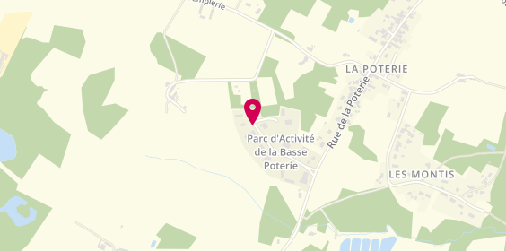 Plan de E.T.B Maçonnerie – Rénovation – Agrandissement – Extension de maison - 44, 13 Zone Artisanale de la Basse Poterie, 44690 Château-Thébaud