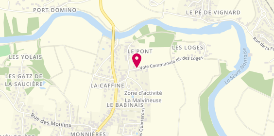 Plan de Coulon Frères, 3 Impasse des Entrepreneurs Zone Artisanale la Malvineuse, 44690 Monnières