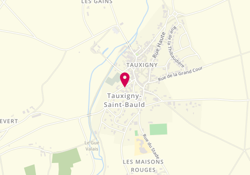 Plan de Bruneau Maçonnerie, 7 Rue des Alisiers, 37310 Tauxigny-Saint-Bauld