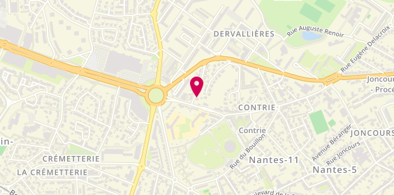 Plan de A.delobelle, 102 Rue de la Contrie, 44100 Nantes