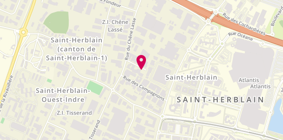 Plan de SAS Bbc, 3 Impasse Forgeron, 44800 Saint-Herblain