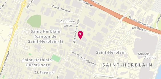Plan de SAS Eduart, 9 Rue du Chêne Lassé, 44800 Saint-Herblain