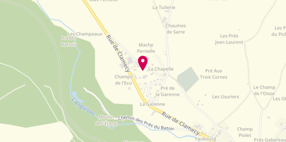 Plan de Etablissements Perasso Pere et Fils, Route de Clamecy, 58800 Corbigny