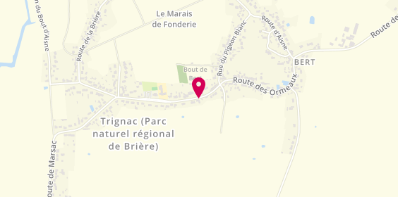 Plan de Mahaud Guillaume Maconnerie, 63 Bis Route Ormeaux, 44570 Trignac