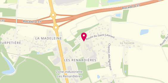 Plan de Entreprise Magagnin, 16 Route du Saint-Laurent, 37170 Chambray-lès-Tours