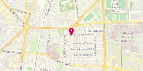 Plan de Aw Renov, 22 Rue Château d'Eau, 21000 Dijon