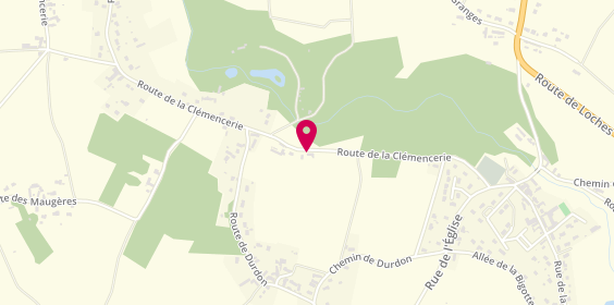 Plan de D&Corti, 5 Route de la Clémencerie, 41400 Faverolles-sur-Cher