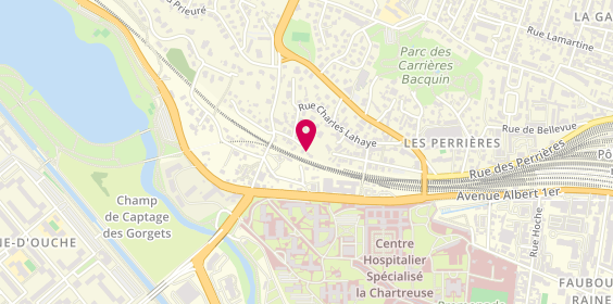 Plan de Todesco SAS, 43 Rue Charles Lahaye, 21000 Dijon