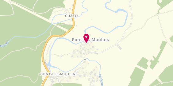 Plan de Rctb, 8 Belle Rive, 25110 Pont-les-Moulins
