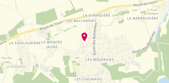 Plan de Ouvrard, 37 Route Montée Jaune, Bis, 37510 Savonnières