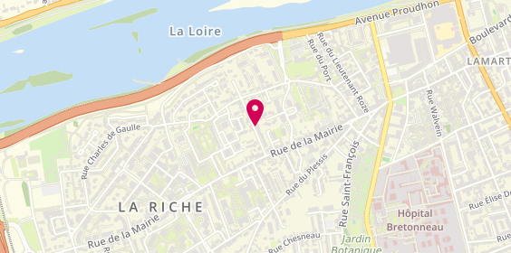 Plan de Félix Maçonnerie Rénovation, 13 Rue Sablons, 37520 La Riche