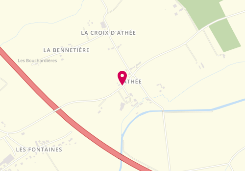 Plan de Luc Durand SA, Rue Basse Route Mouliherne, 49160 Longué-Jumelles