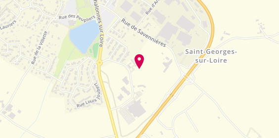 Plan de Rambaud Maçonnerie, Zone Artisanale la Mûrie, 49170 Saint-Georges-sur-Loire