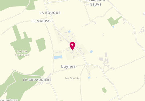 Plan de Lebrun Laurent, La Pérruche, 37230 Luynes