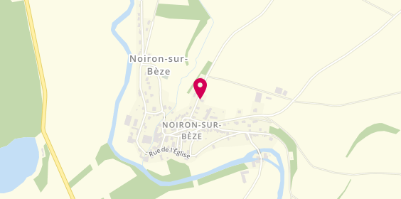 Plan de Esprit Sébastien, 12 Route de Chevigny, 21310 Noiron-sur-Bèze