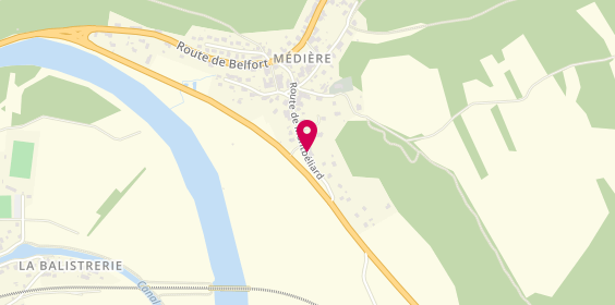 Plan de Julien Maçonnerie Générale, 20 Route de Montbéliard, 25250 Médière