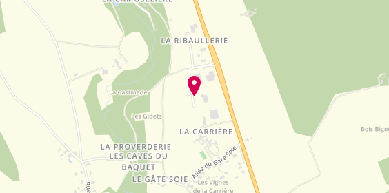 Plan de Smt Societe de Maconnerie Tourangelle, Zone Industrielle 
La Ribaullerie, 37390 Charentilly