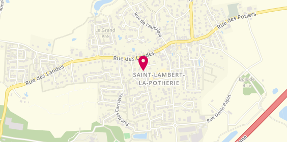 Plan de RENAUD Matthieu, 8 Rue des Loisirs, 49070 Saint-Lambert-la-Potherie