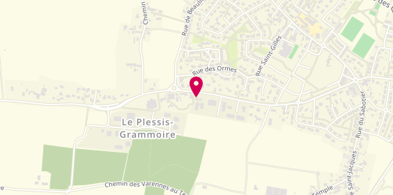 Plan de LGA Maçonnerie, 6 Bis Rue des Meuniers, 49124 Le Plessis-Grammoire