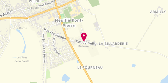 Plan de Cloarec Bâtiment Maconnerie Platrerie Ca, 11 Rue d'Armilly, 37360 Neuillé-Pont-Pierre