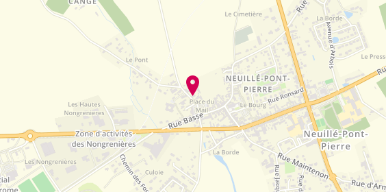 Plan de Hillion BTP, 3 Rue Juifs, 37360 Neuillé-Pont-Pierre