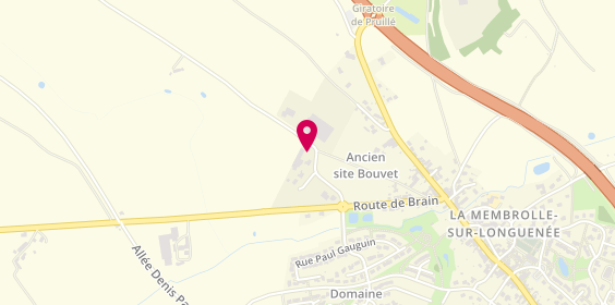 Plan de Entreprise Barreau, 10 Rue de la Perrière, 49770 Longuenée-en-Anjou