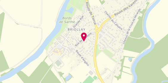 Plan de BOIVIN Thierry, 12 Mairie, 49125 Briollay