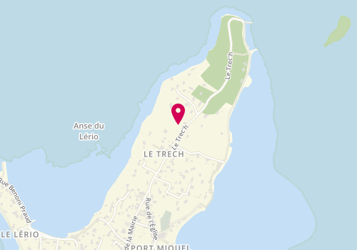Plan de ROBELET Dominique, Route du Trech, 56780 Île-aux-Moines