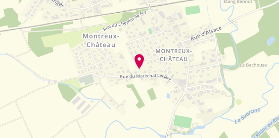 Plan de Polibat, 16 Bis Rue du Maréchal Leclerc, 90130 Montreux-Château