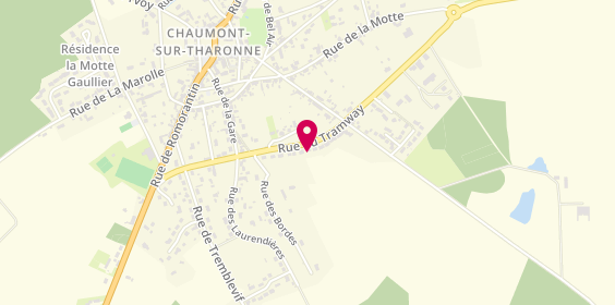 Plan de COQUIS Jonathan, 2 Rue du Tramway, 41600 Chaumont-sur-Tharonne