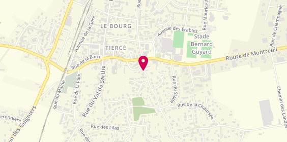 Plan de LAMISSE Dominique, 3 Rue Cormerie, 49125 Tiercé