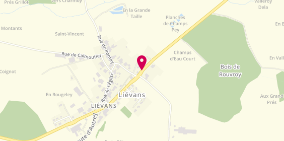 Plan de MARECHAL Claude, 1 Route de Mollans, 70240 Liévans
