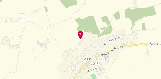 Plan de LAMY maçon, Les Joliettes, 72200 Mareil-sur-Loir