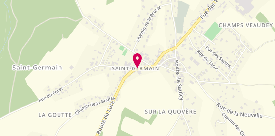Plan de GRANDMOUGIN Luc, 4 Route de Lure, 70200 Saint-Germain