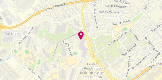 Plan de Tmc, 13 Boulevard des Nations, 68200 Mulhouse