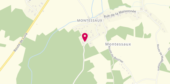 Plan de Lg Maconnerie, 1 Impasse Ecureuil, 70270 Montessaux