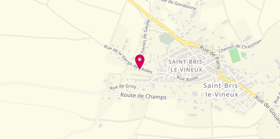Plan de Ceschin Patrick, 5 Chemin Vierge des Aides, 89530 Saint-Bris-le-Vineux