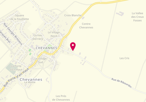 Plan de ROGUET, 13 Route de Ribourdin, 89240 Chevannes